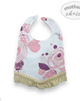 M/C 3PK BIB HEADBAND & SOCK SET PINK