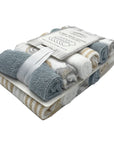 Mothers Choice 12 Pack Washcloth Set - Grey / Stone
