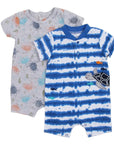 Mothers Choice Infant`S 2 Pack Rompers `Little Turtle`