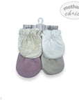 M/C 4PK MITTEN SETS FLOWERS