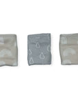 M/C BAMBOO 3PK FACECLOTHS STONE