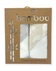 M/C BAMBOO 2PK HOODED TOWEL STONE