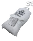 Mothers Choice 100% Cotton Baby Hooded Towel I Love Mummy & Daddy