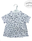 INF GIRLS DENIM SHIRT AND SHORTS SET 0-3M