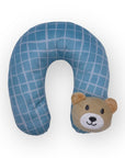 Mothers Choice Super Soft Coral Fleece Blanket & Pillow Set – Blue Bear