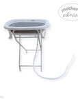 Mothers Choice Foldable Baby Bath Tub with Stand - Grey