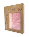 Mothers Choice Bamboo 2 Pack Jersey Wrap - Pink