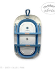 Mothers Choice Foldable Baby Bath Tub with Pillow & Built-in Thermometer