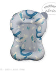 Mothers Choice Foldable Baby Bath Tub with Pillow & Built-in Thermometer