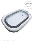 Mothers Choice Foldable Baby Bath Tub with Pillow & Built-in Thermometer
