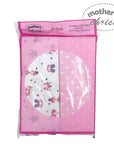 Pink packaging with a baby shower design and 'mother's choice' branding.