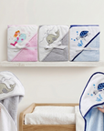 100% cotton hooded towel baby bath time essentials