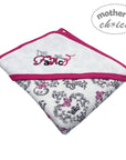 Mothers Choice 100% Cotton Baby Quilted Hooded Receiver - I'm Fancy