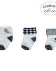 Mothers Choice Newborn 3-Pack Infant Socks – Moon