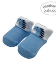 Mothers Choice Fancy Box Baby Socks – Blue Dinosaur