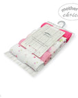 Mothers Choice 6 Pack Washcloth Set Pink Flowers