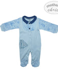 Mothers Choice Inf Boys 2 Piece Airforce Sailor Grower Set