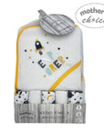Mothers Choice Baby Hooded Towel & Facecloth Set Explorer