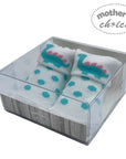 Mothers Choice Fancy Box Baby Socks – Polka Dot / Dinosaur