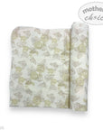 M/C 2PK SWADDLE & HEADBAND SET BUTTERFLY