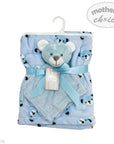Mothers Choice Baby Blanket With Cuddly Toy - Bear
