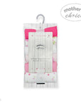 Mothers Choice 6 Pack Washcloth Set Pink Flowers