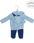 INF BOYS 5PC AIRFORCE SAILOR SET 6-9M
