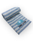 M/C PRINTED FLANNEL BLANKET BOY'S ELEPHANT
