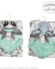 Mothers Choice Dudu Blanket Neutral Asst Creatures