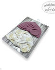 M/C 2PK GIRLS BEANIE SET BUTTERFLY