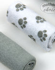 Mothers Choice 4 Pack Baby Washcloth Set - Paws