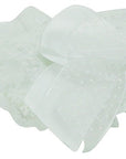 Mothers Choice Girls Alice Band White Satin/Lace Polka Dot Bows