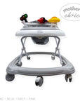 Mothers Choice Baby Walker with Music & Lights - Adjustable Activity Walker
