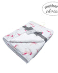 Mothers Choice Micromink Furlined Baby Blanket - Unicorn
