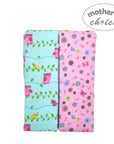 Mothers Choice 2 Pack Baby Flannel Receivers - Owl / Butterly