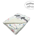 Mothers Choice Micromink Furlined Baby Blanket - Pink Animals