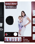 Mothers Choice 6 Way Elegant Baby Carrier Black