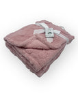 Mothers Choice Single Layer Jacquard Blanket Pink