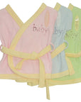 Mother's Choice Infants Bath Robes Pastal Colours