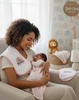 Mothers Choice Baby 100% Cotton 3 Pack Burp Cloths - Stars