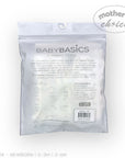 Stork And Baby white 2-piece babygrow set with snap closures and a simple design, made from 100% cotton.