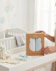 Stork And Baby Mothers Choice 2 pack blue velour stretchy cuddle blankets 70x90cm
