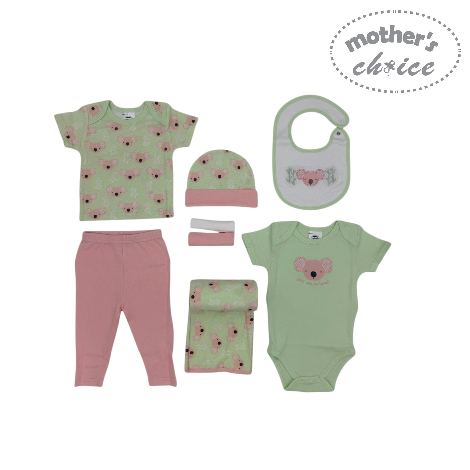 Mothers Choice Baby 8 Piece Gift Set - Koala