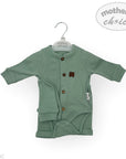 M/C BASIC 3PC SET NEWBORN SAGE