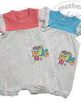Mothers Choice 100% Cotton Rompers 'Toucan' 2 pack