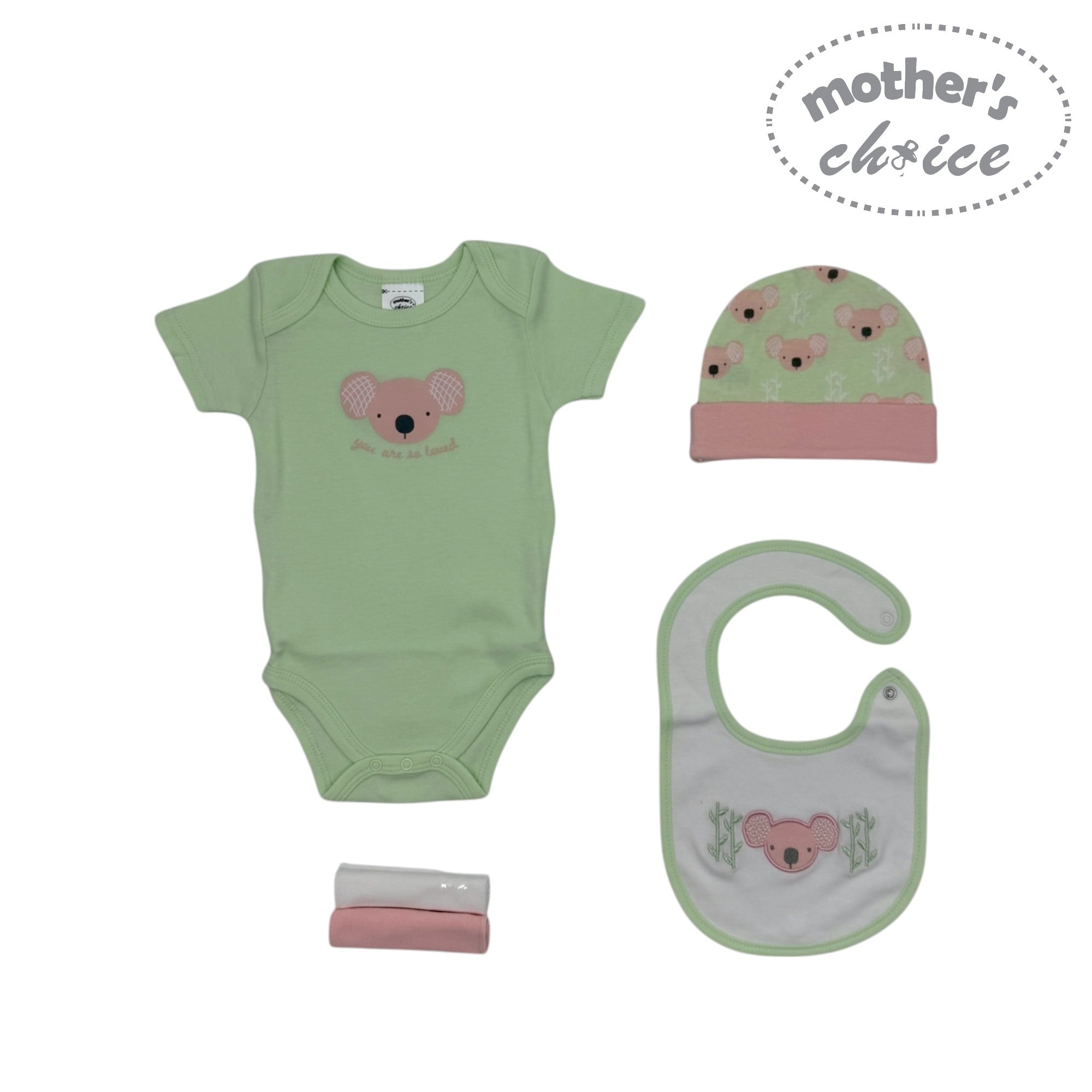 Mothers Choice Baby 8 Piece Gift Set - Koala