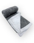 Mothers Choice  Sherpa Fleece Blanket Grey