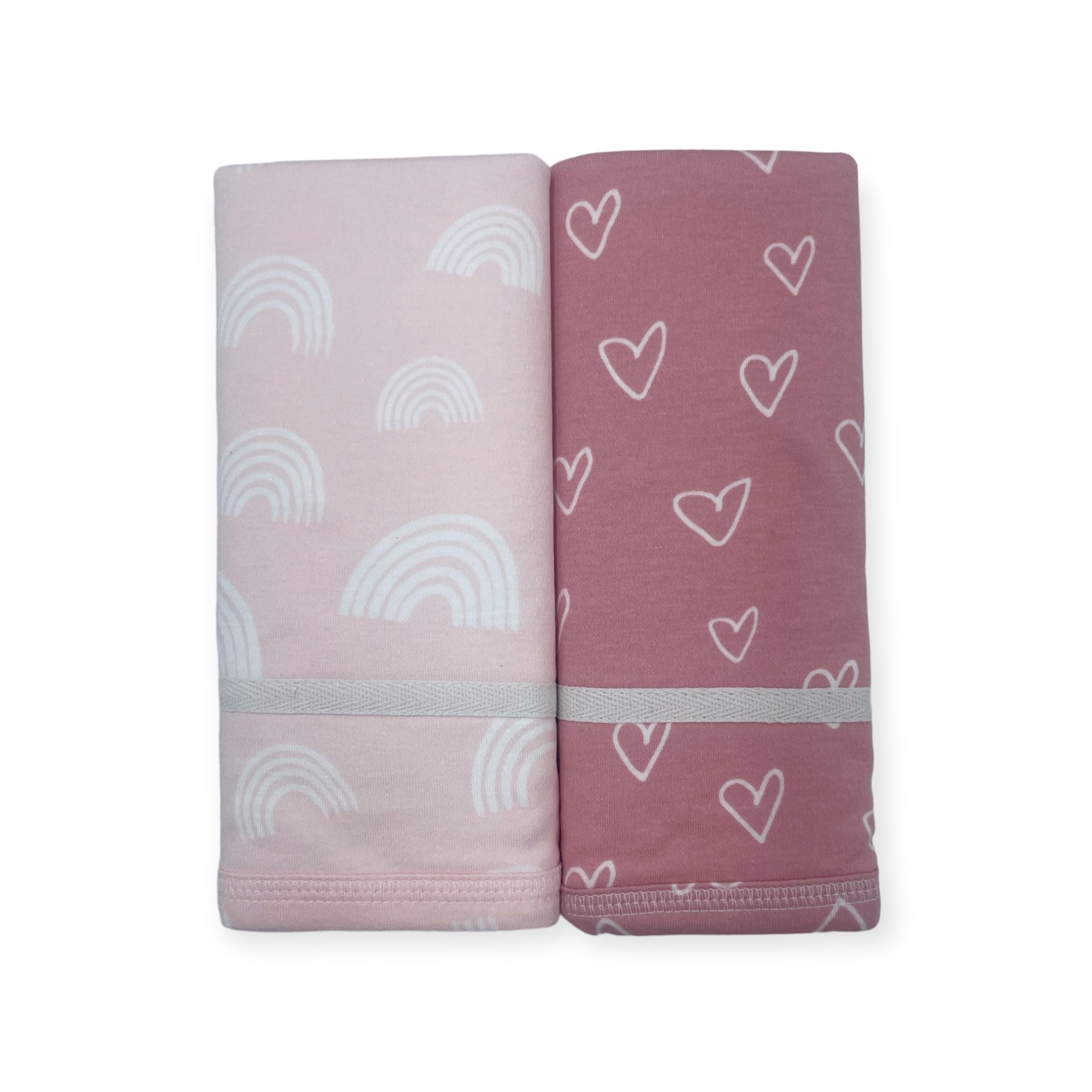 M/C BAMBOO 2PK BURPERS PINK
