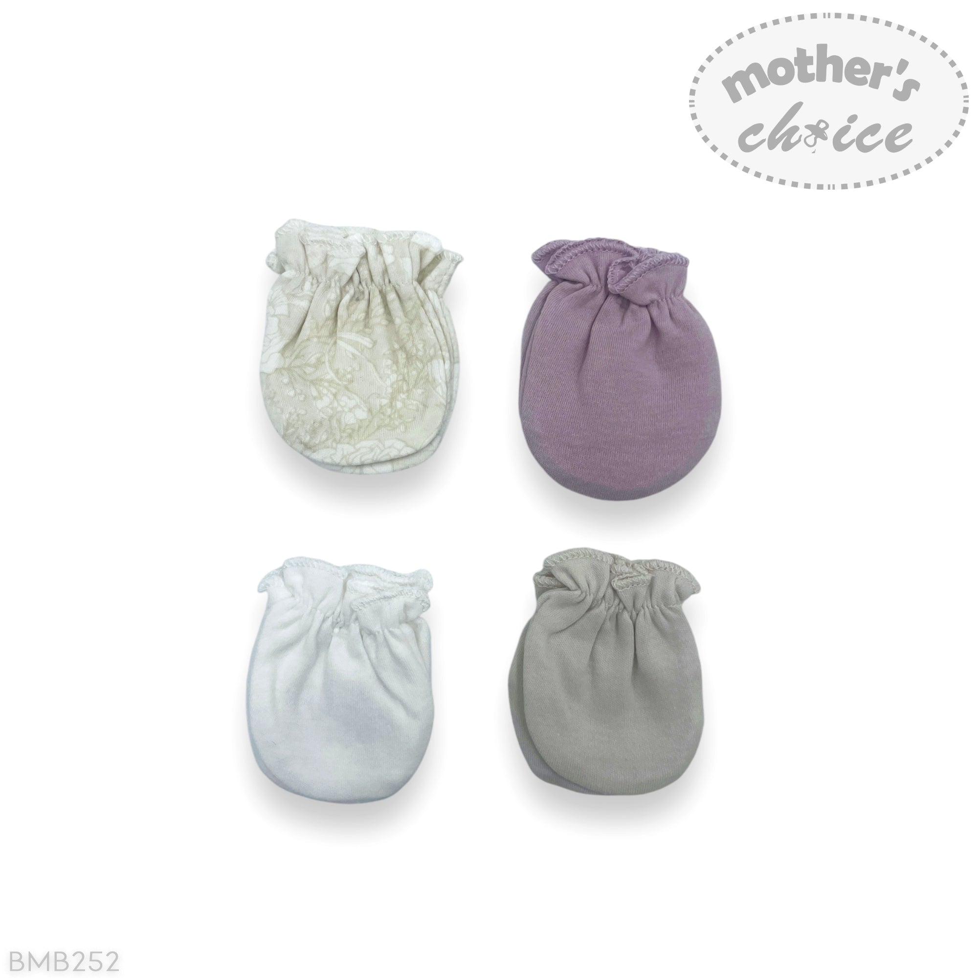 M/C 4PK MITTEN SETS FLOWERS