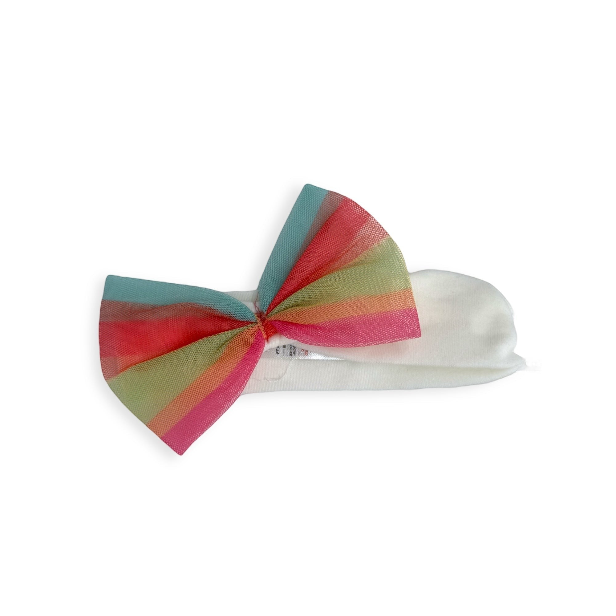 Colorful bow on a white background